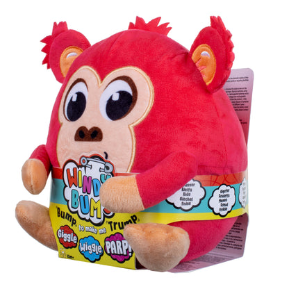 Monkey - Windy Bums Cheeky Wiggly Jiggly Giggly Plush Toy for Kids