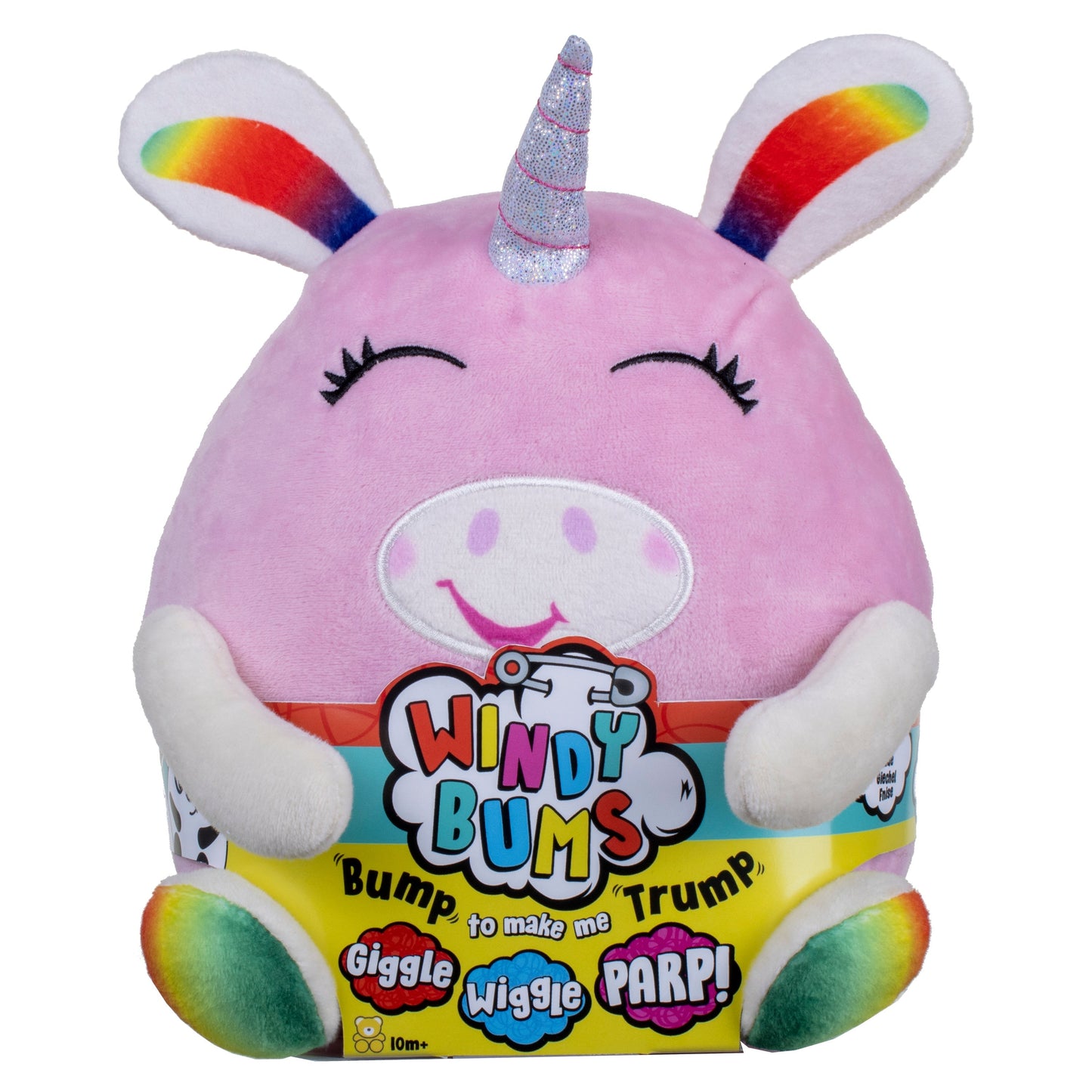 Unicorn - Windy Bums Cheeky Wiggly Jiggly Giggly Plush Toy for Kids