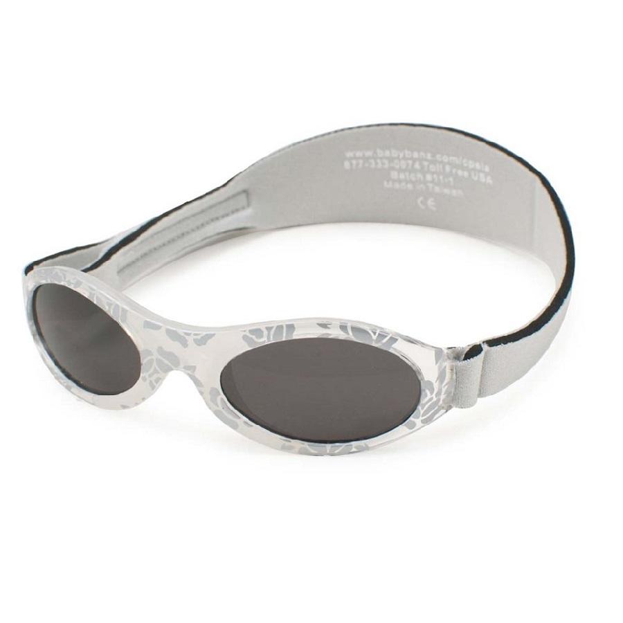 Silver Leaf patterened Sunglasses with headstrap