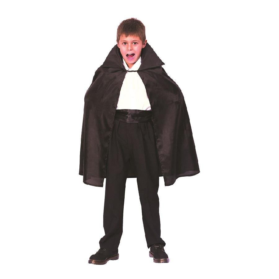 Black Dracula Halloween Cape by Rubies Costume