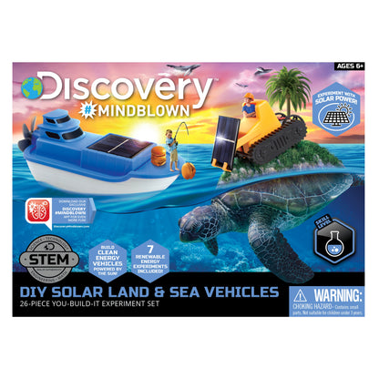 Discovery Mindblown STEM DIY Solar Land and Sea Rover