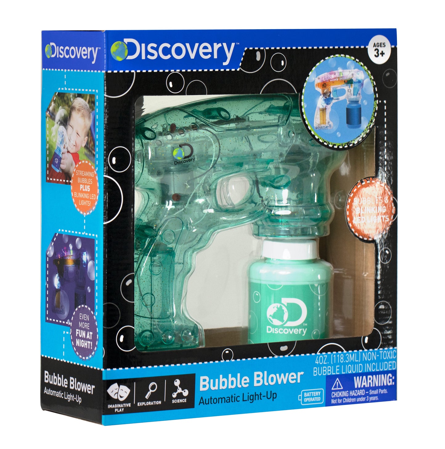 Discovery Kids STEM Bubble Blower Dipper 2 Pack