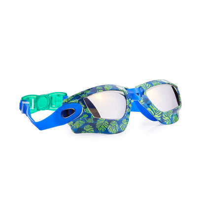 Bling2o Bahama Mama Blue Swim Goggles for Kids