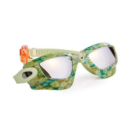 Bling2O Rain Forest Green Swim Goggles