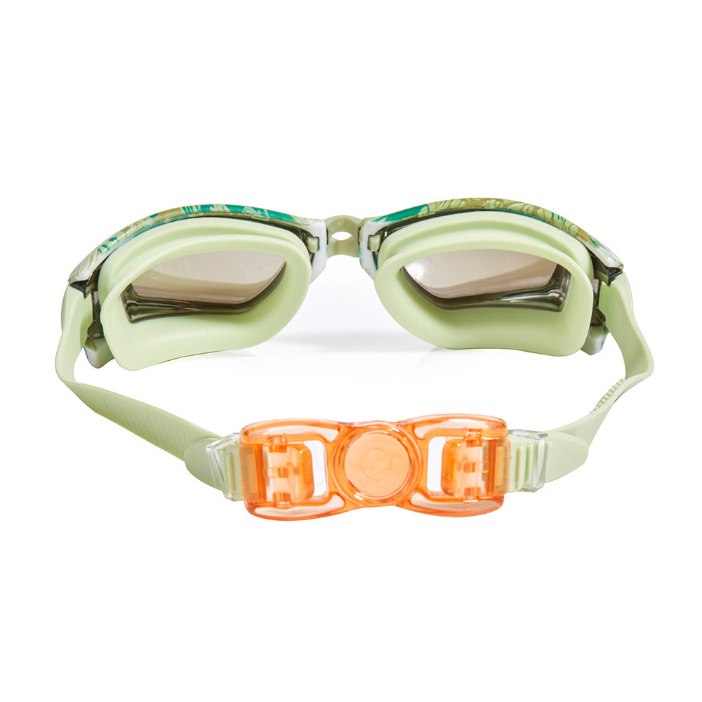 Bling2O Rain Forest Green Swim Goggles