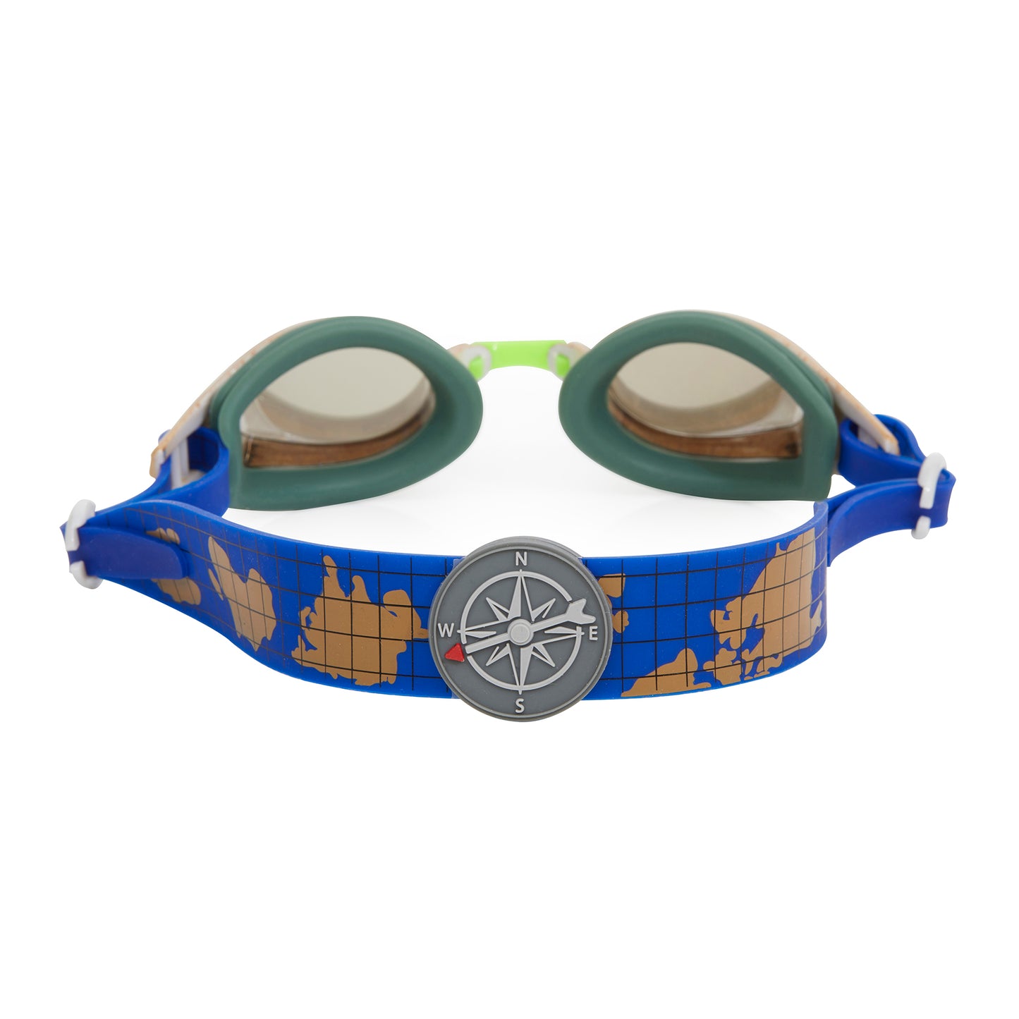 Bling2O Fossil Blue Swim Goggles for Kids