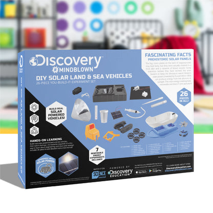 Discovery Mindblown STEM DIY Solar Land and Sea Rover