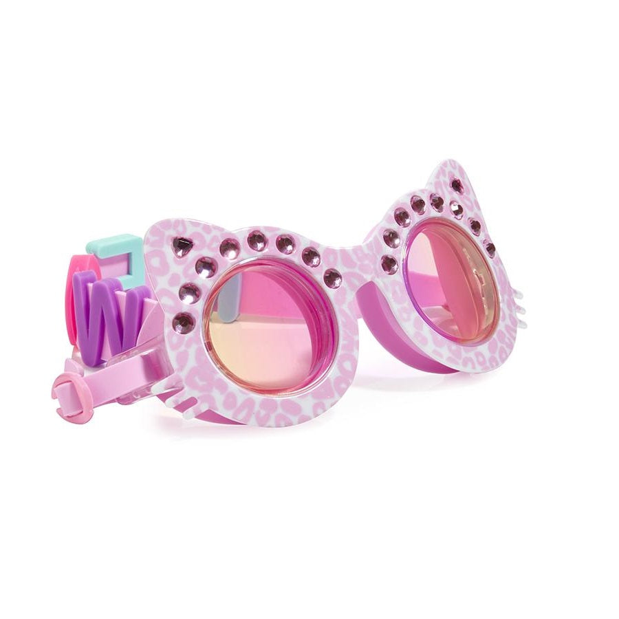 Bling2O Cats Meow Purr-fect Pink Swim Goggles