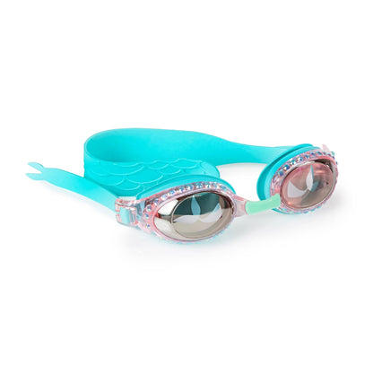 Bling2o Mermaid Swim Goggles Blue Sushi Side Top