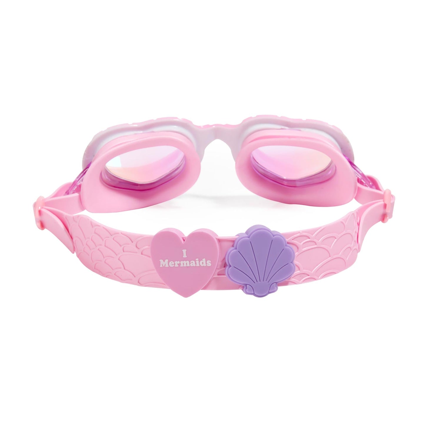 Bling2o Mermaid In The Shade Swim Goggles Shell Pink Purple Strap