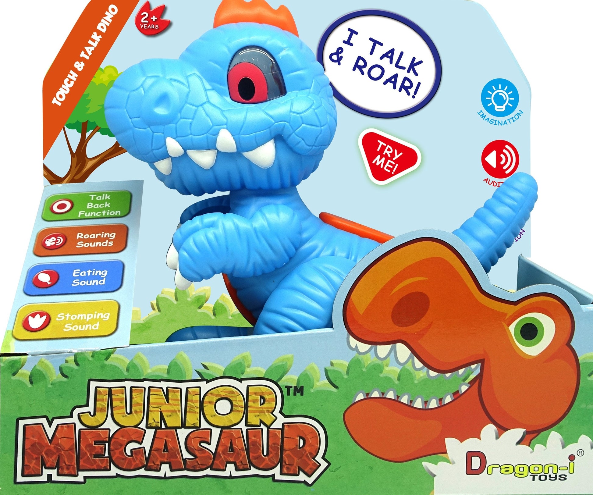 Junior Megasaur Touch and Talking T-Rex Dino