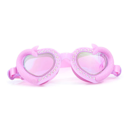 Bling2o Pearl Posh Heart Shaped Mermaid Tail Swim Goggles for Kids