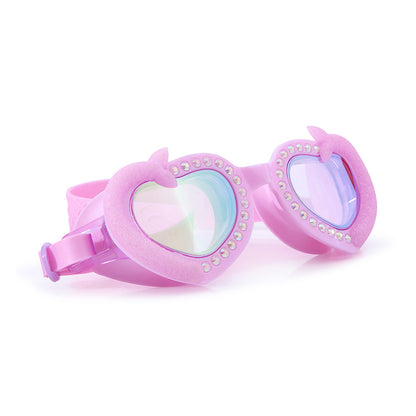 Bling2o Pearl Posh Heart Shaped Mermaid Tail Swim Goggles for Kids