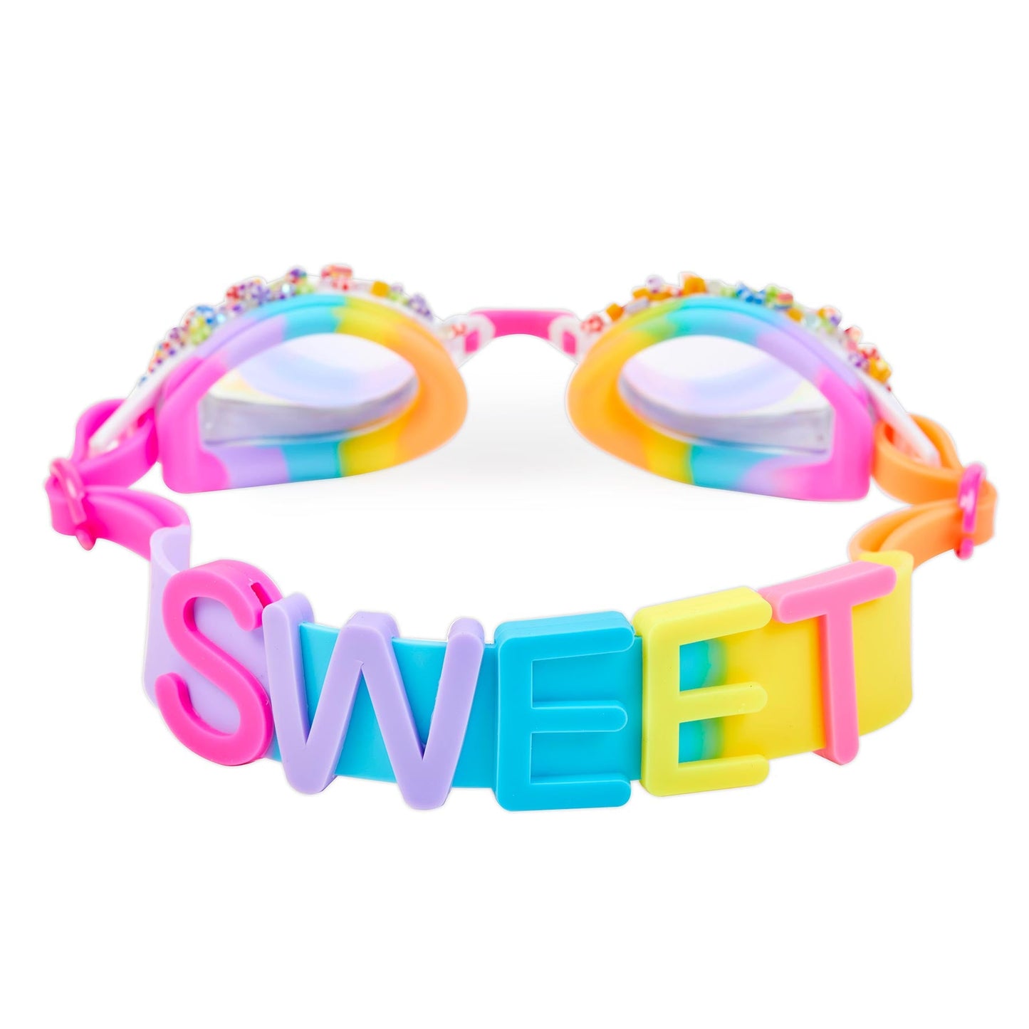 Bling2o Penny Candy Swim Goggles Sugar White Strap