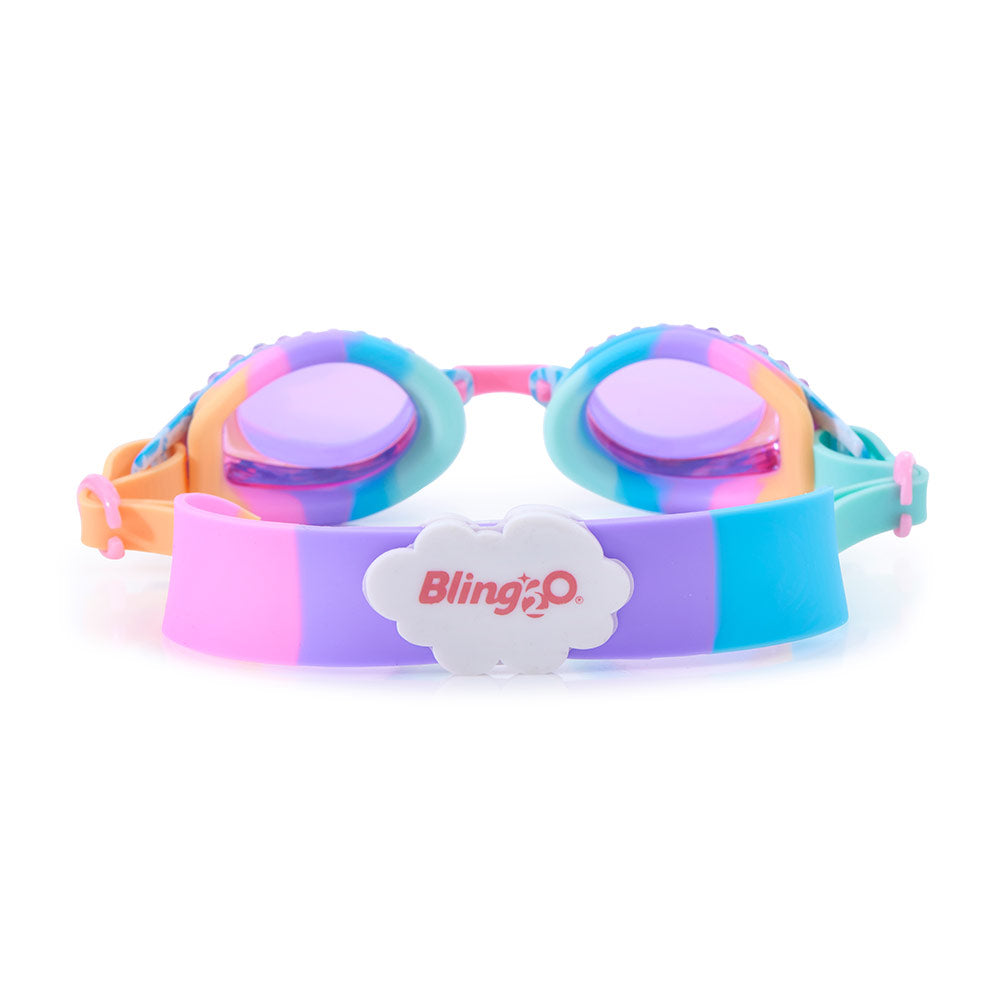 Bling2o Cloud Blue Sunny Day Swim Goggles for Kids