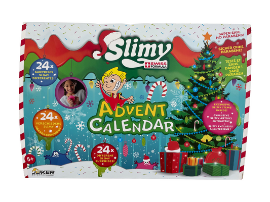 Slimy Holiday Advent Calendar Set with Slimy Surprises