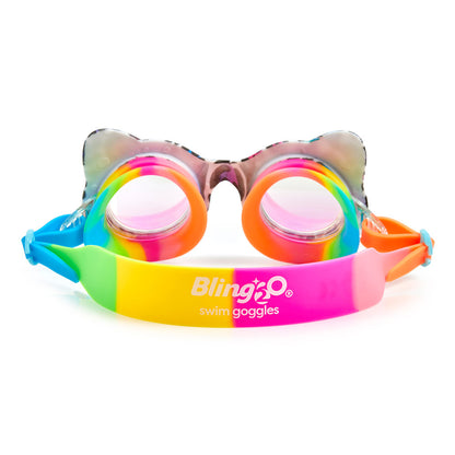 Bling2o Talk To Paw Midnight Meow Multi Colour Swim Goggles for Kids