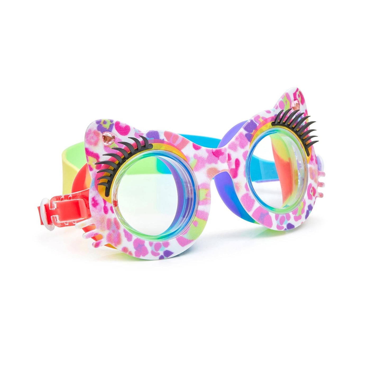 Bling2o Talk To The Paw Be Paw Sitive Pink Swim Goggles Side