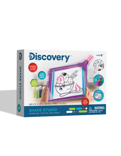 Discovery Kids STEM Shake Studio Sprinkle Stencil Designer