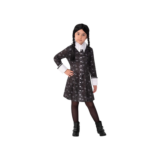 Rubie's Official Addams Family Wednesday Addams Child Costume