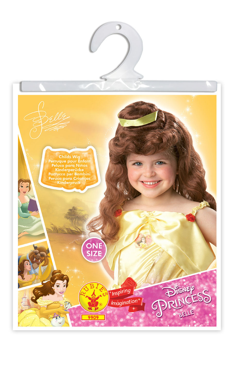 Rubies Costumes Disney Beauty and the Beast Belle Wig Costume Accessory